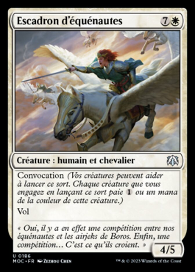 Escadron d'équénautes