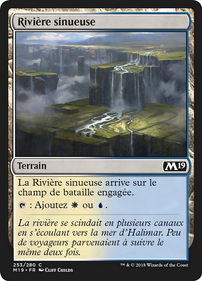 Rivière sinueuse