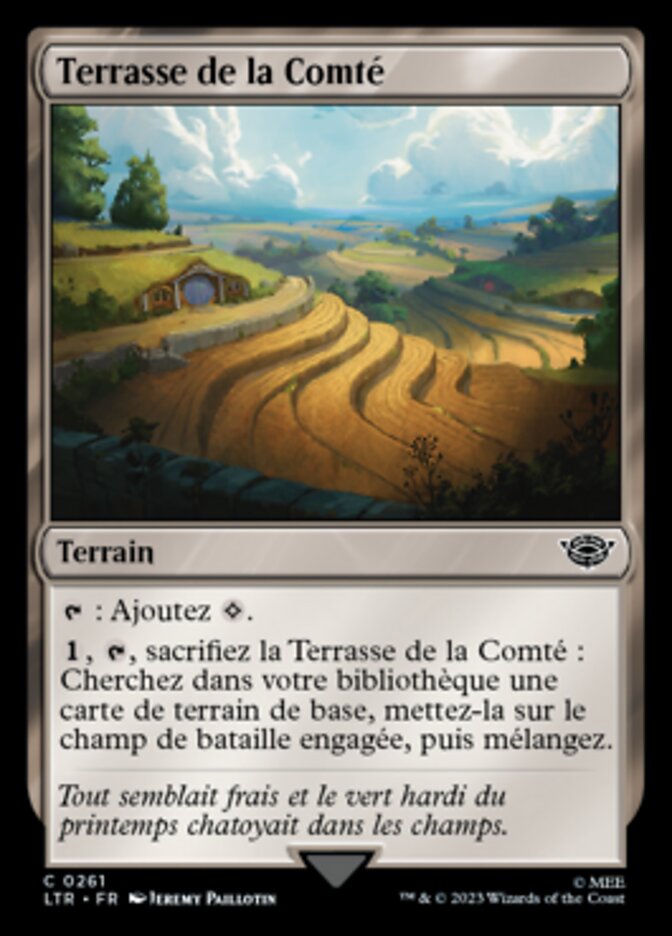 Terrasse de la Comté