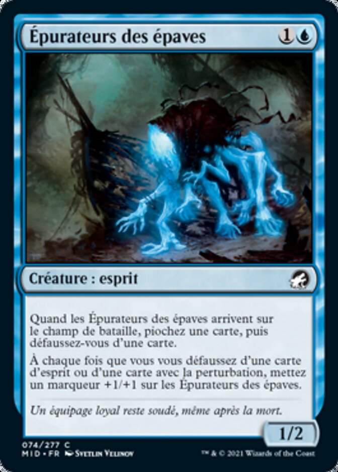 Épurateurs des épaves