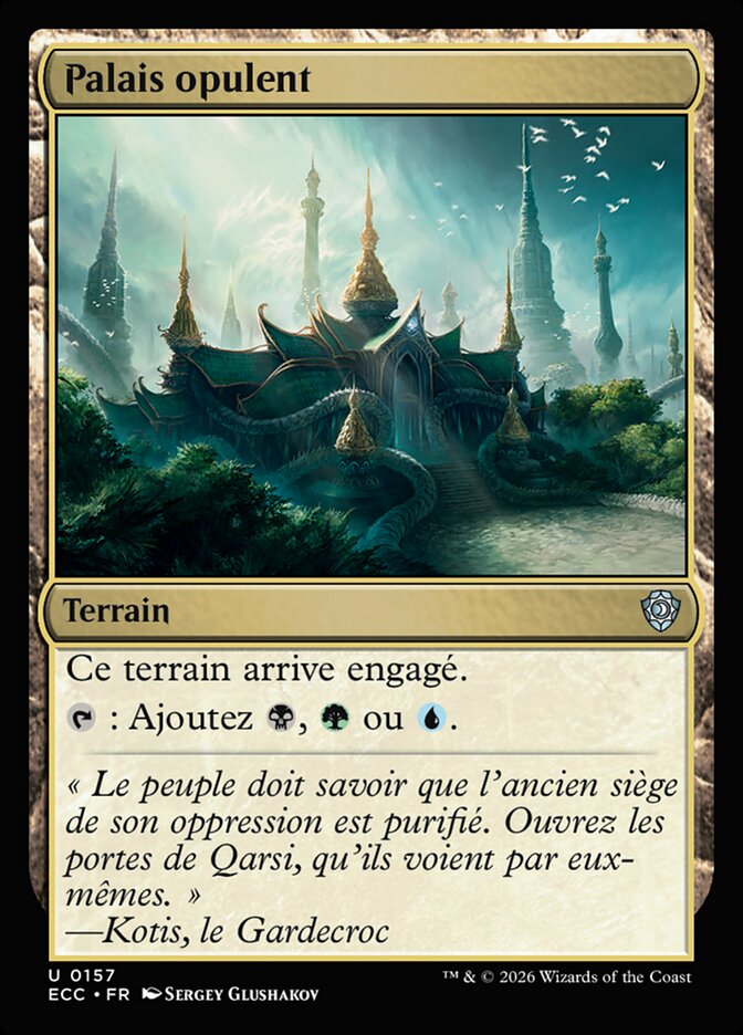 Palais opulent