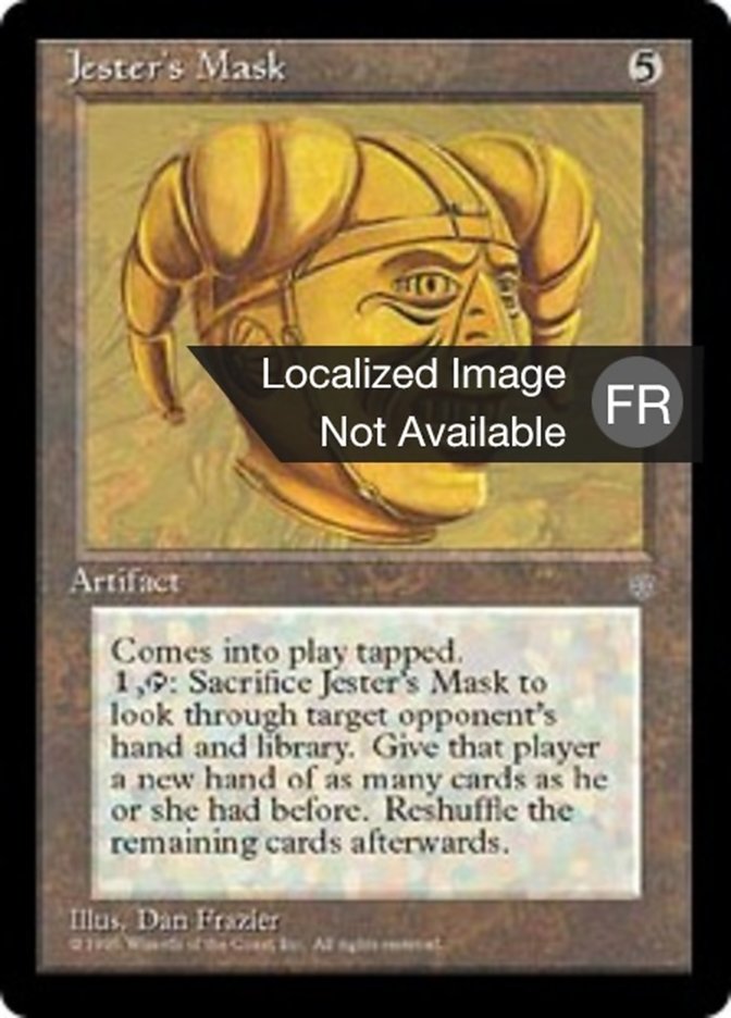 Masque du bouffon