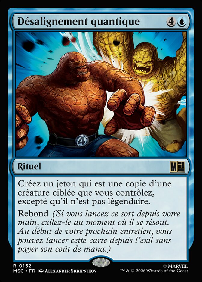Désalignement quantique