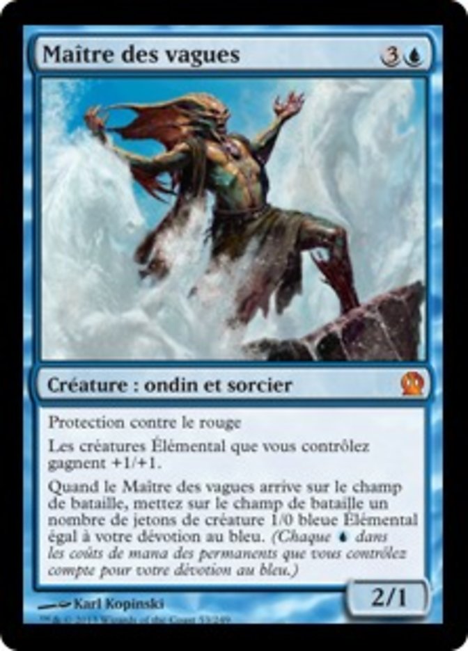 Maître des vagues