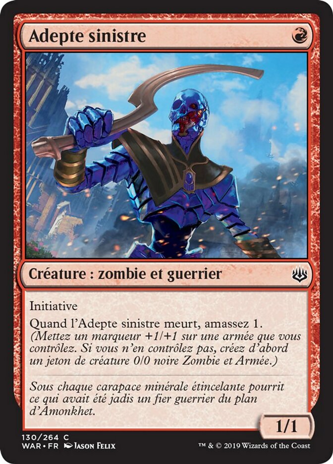 Adepte sinistre