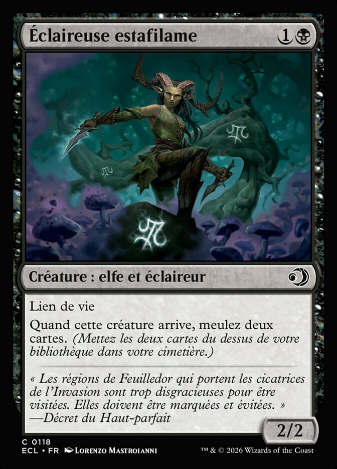 Éclaireuse estafilame