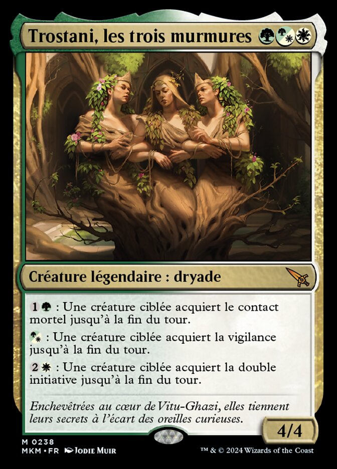 Trostani, les trois murmures