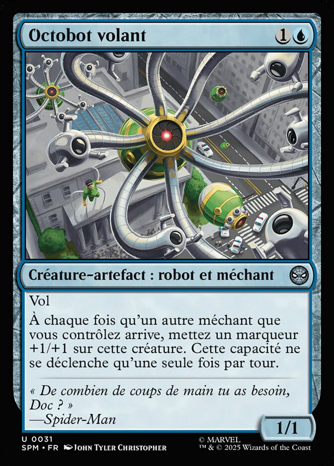 Octobot volant