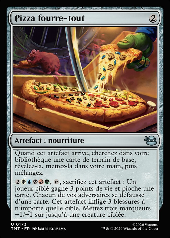 Pizza fourre-tout