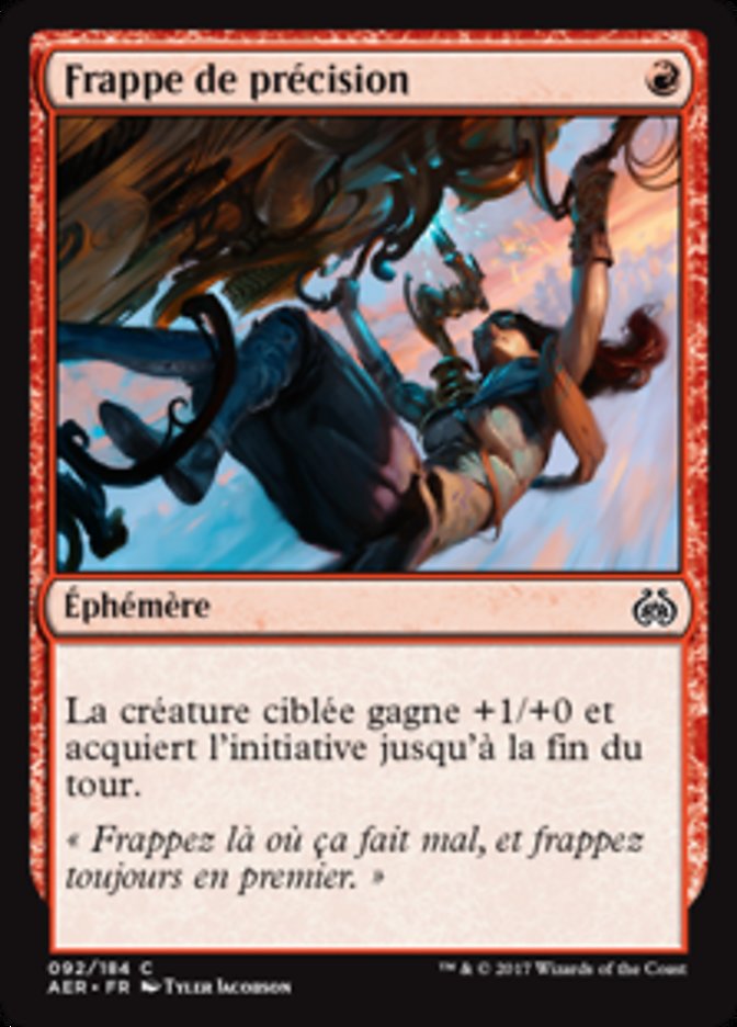 Frappe de précision