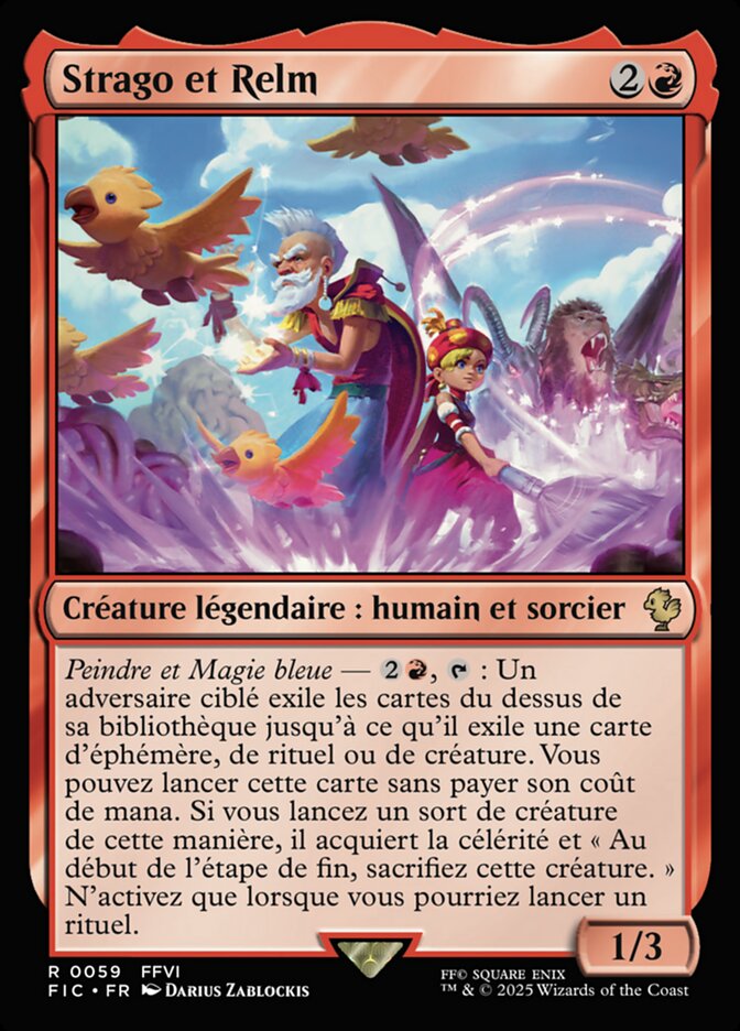 Strago et Relm