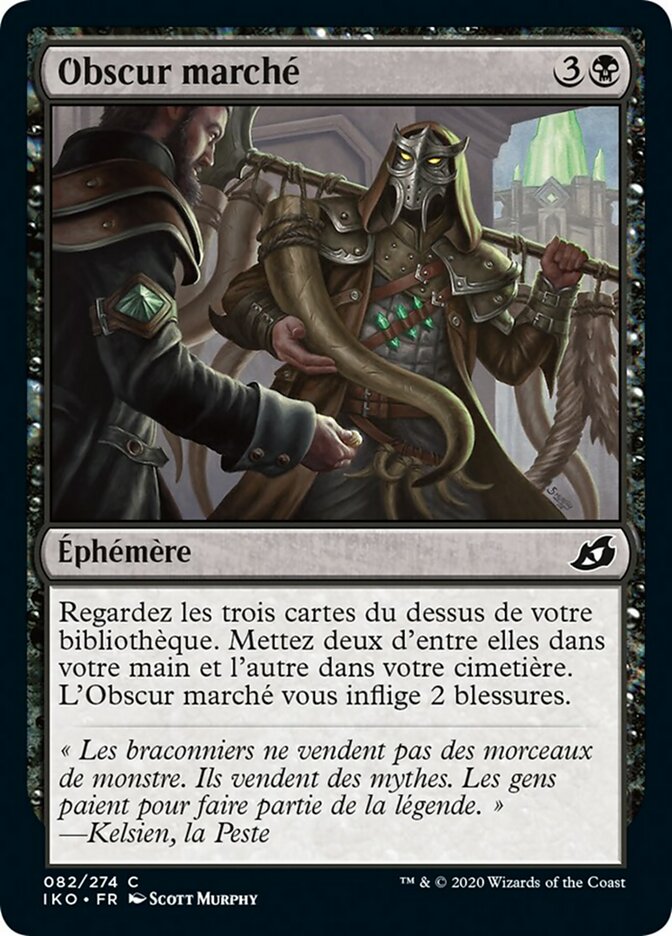 Obscur marché