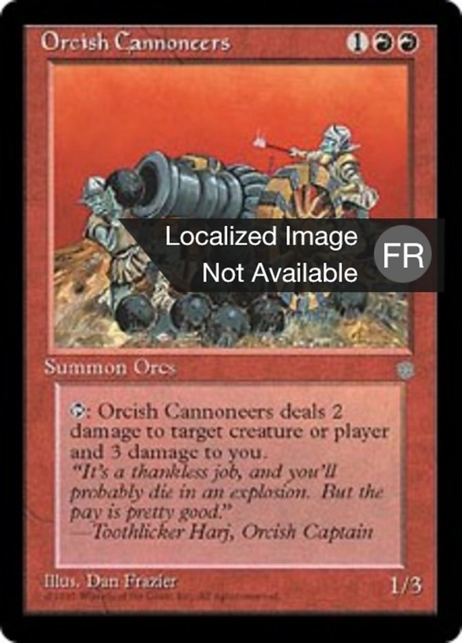 Canonniers orques