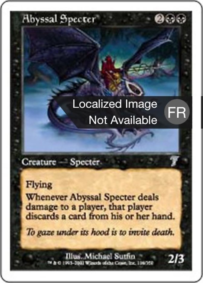 Spectre des abysses