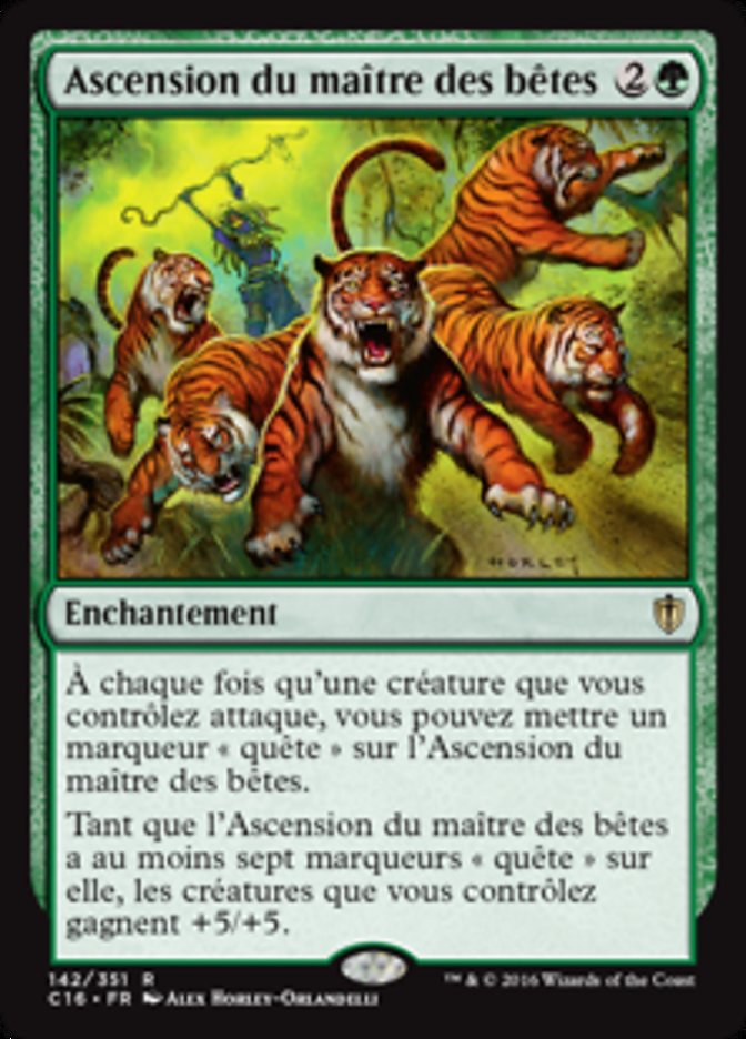 Ascension du maître des bêtes
