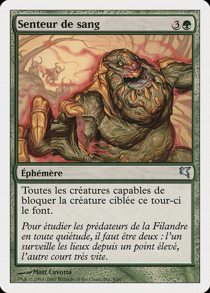 Senteur de sang