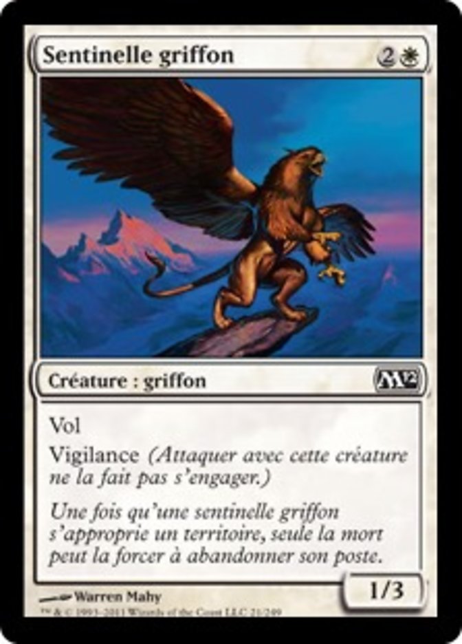 Sentinelle griffon