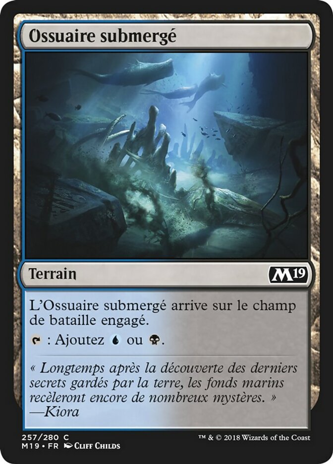 Ossuaire submergé