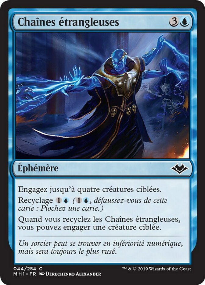 Chaînes étrangleuses