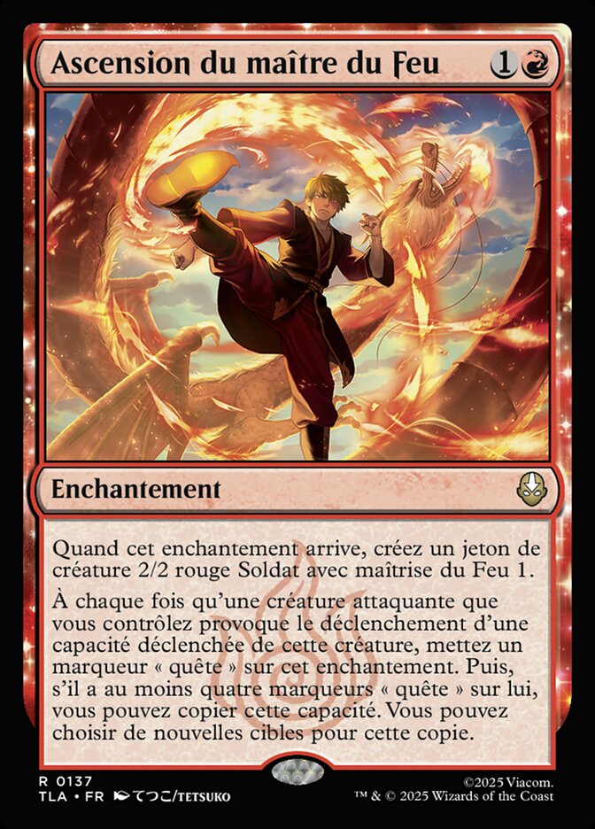 Ascension du maître du Feu