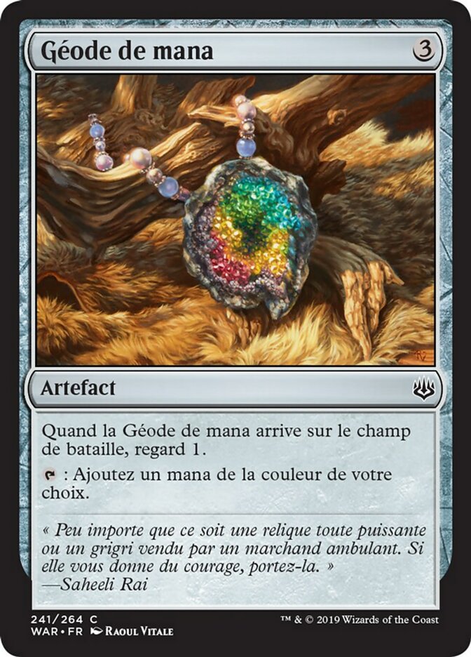 Géode de mana