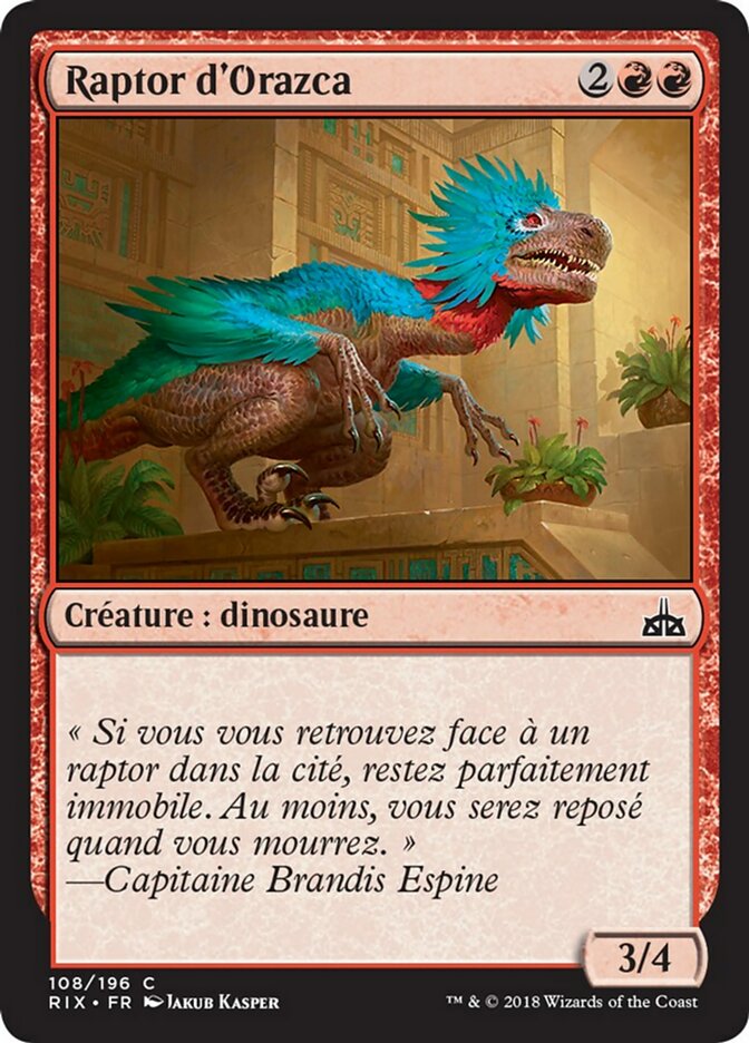 Raptor d'Orazca