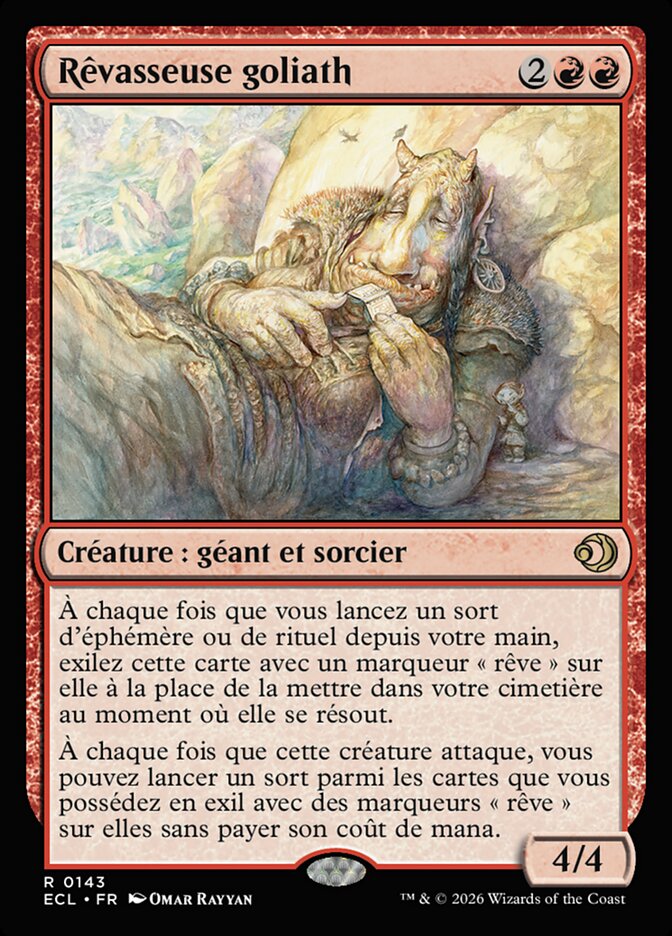 Rêvasseuse goliath