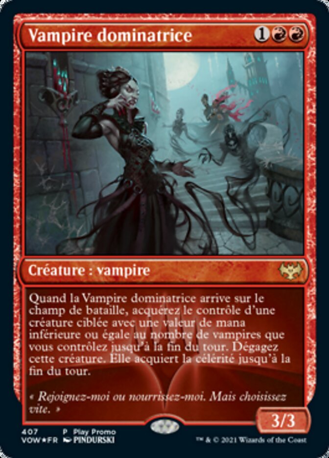 Vampire dominatrice