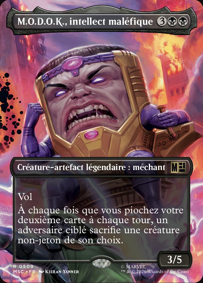 M.O.D.O.K., intellect maléfique