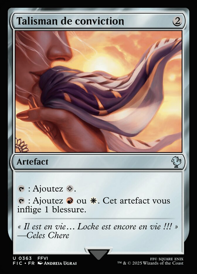 Talisman de conviction