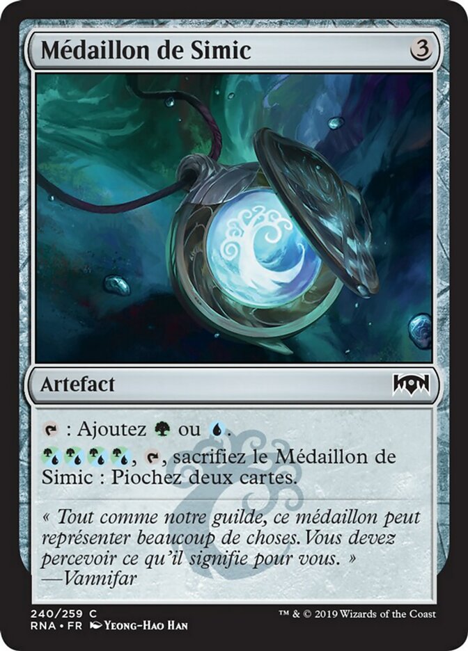 Médaillon de Simic