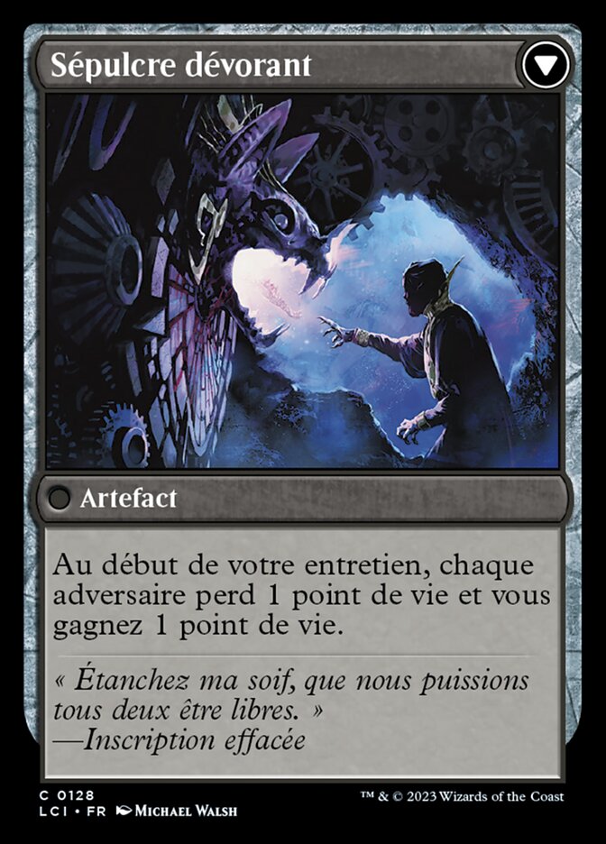 Lame de prélèvement